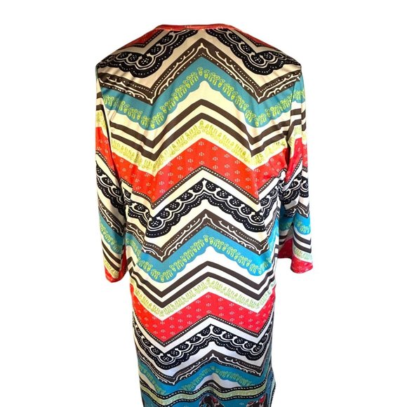 Lolly Wolly Doodle Shirt Womens Size XL Elephant Tunic - Picture 3 of 16